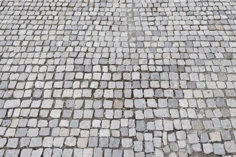 Cobblestone surface Stock Photos