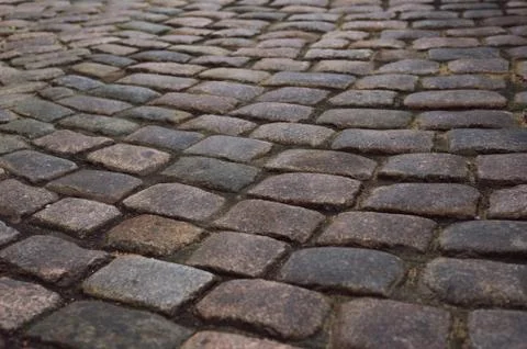 Cobblestone texture Stock Photos