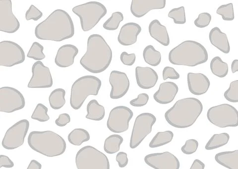 Cobblestone vector pattern. Cobblestone texture. Cobblestone abstract backgro Stock Illustration