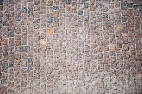 Cobblestones pavement texture Stock Photos