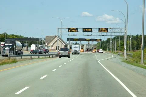 Cobequid Toll Pass Stock Photos