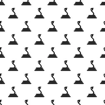 Cobra pattern vector 스톡 일러스트