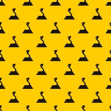 Cobra pattern vector 스톡 일러스트