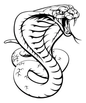 Cobra Snake Stock Illustration