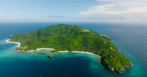 Cobrador Island in Romblon. Philippines. Stock Footage 265229826