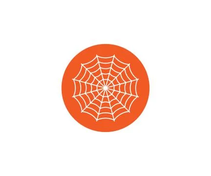 Cobweb, halloween, spider, web icon. Vector illustration, flat design. Illustrazione stock