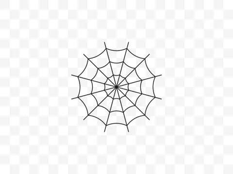 Cobweb, halloween, spider, web icon. Vector illustration, flat design. Stock Illustration