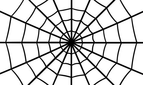 Cobweb hand drawn illustration2 Stock Illustration