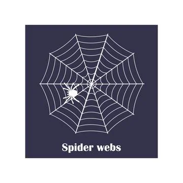 Cobweb icon Illustrazione stock
