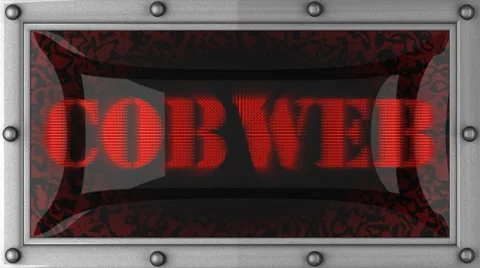 Cobweb on led 스톡 동영상 8685302