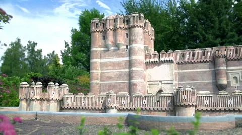 Coca Castle in Spain Stock Footage 40668719