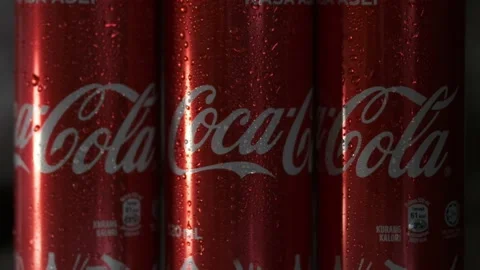 Coca Cola like advertisement Stock Footage 131686125