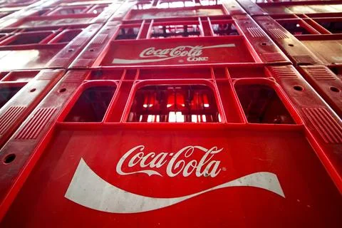Coca-Cola boxes Photos