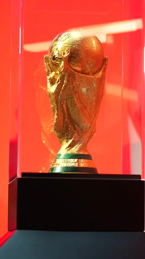 Coca Cola - FIFA World Cup Trophy Tour Stock Footage 334010599
