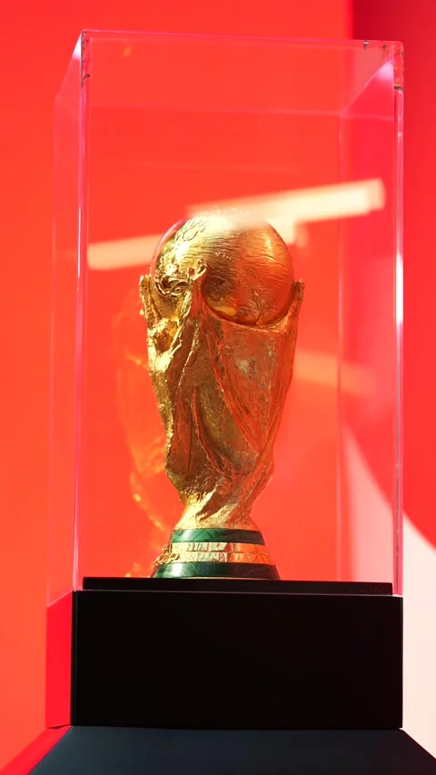 Coca Cola - FIFA World Cup Trophy Tour Stock Footage 334010623