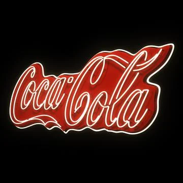 3D Model: Coca Cola Neon Sign ~ Buy Now #90995275 | Pond5