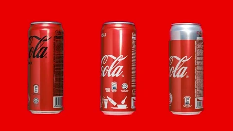 Coca-Cola Original, Zero and Light Stock Footage 159393399