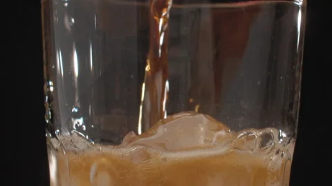 Coca-cola pouring from a can Stock Footage 161497541
