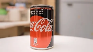 Coca Cola Zero Italian turning editorial Stock Footage 85604534