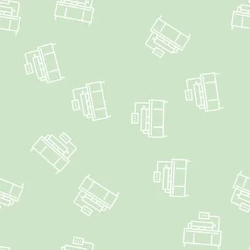 Coca pressing machine line seamless pattern 스톡 일러스트