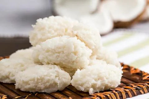 Cocada (coconut sweet) Stock Photos