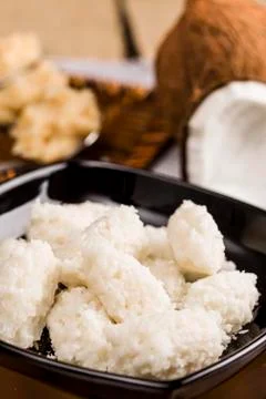 Cocada (coconut sweet) Stock Photos