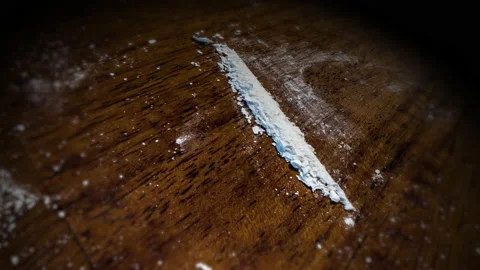 Cocaine line Stock Footage 197981847