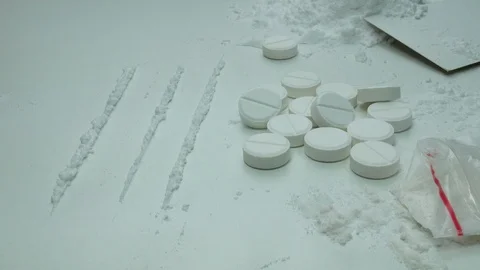 Cocaine use Stock Footage 89326196