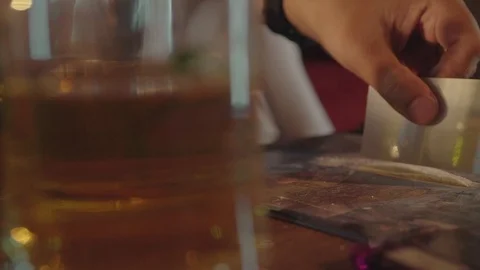 Cocaine will create devil Stock Footage 93191780