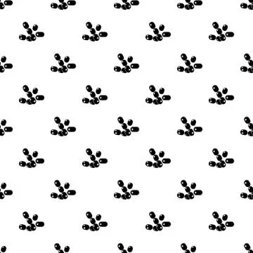 Coccus bacilli pattern seamless Illustrazione stock