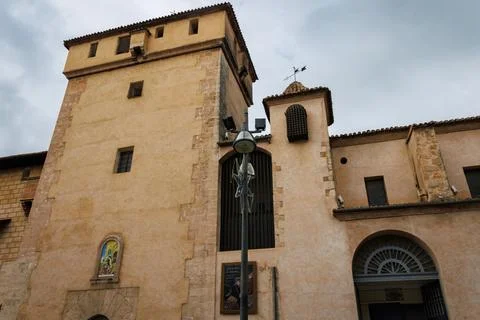Cocentaina, Spain - 2024/25/11: Facade of the county palace of Cocentaina 库存照片