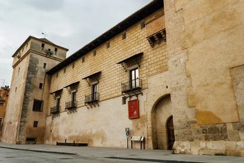 Cocentaina, Spain - 2024/25/11: Facade of the county palace of Cocentaina Фото