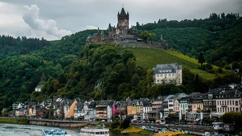 Cochem Castle Germany Stock Footage 106533297