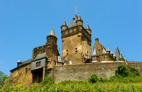 Cochem castle Stock Photos