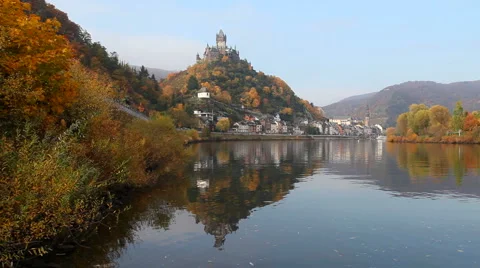 Cochem, Germany Stock Footage 910356