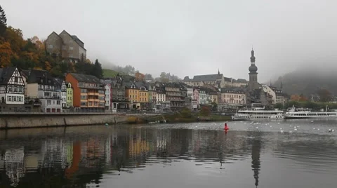 Cochem, Germany Stock Footage 8568764