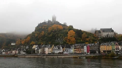 Cochem, Germany Stock Footage 8586767