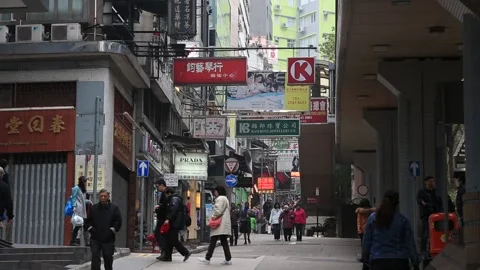 Cochrane Street Stock Footage 203762439