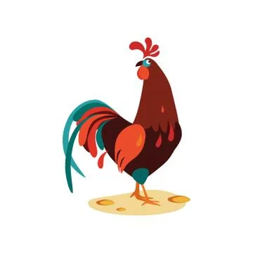 Cock Vector Illustration Stock Illustration