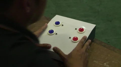 Cockfighting score box Stock Footage 489384