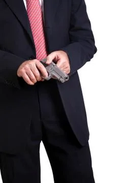 Cocking the gun Stock Photos