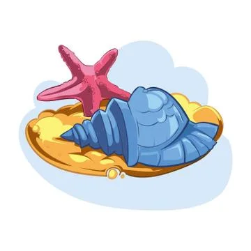 Cockleshell Stock-Illustration