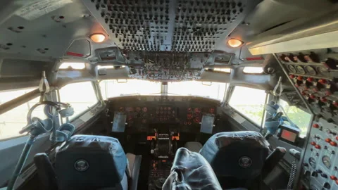 Cockpit of Air Force One