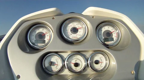 Cockpit of a boat Stock Footage 37314439