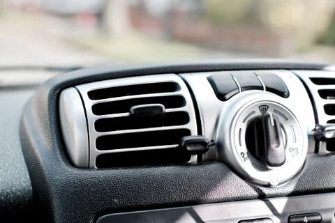 Cockpit in car Stock Photos