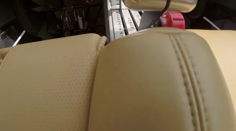 Cockpit of a Diamond aircraft Stock Footage 40909093