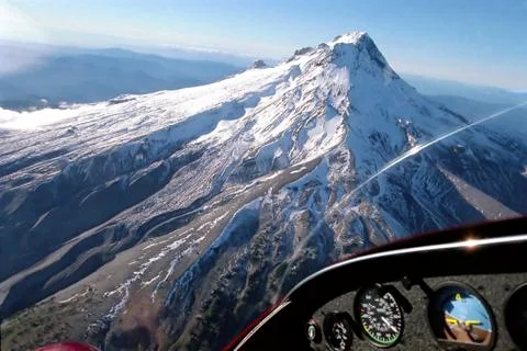 From the cockpit Foto stock