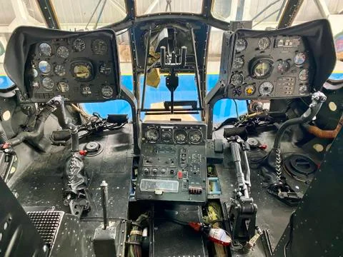 Cockpit Foto stock