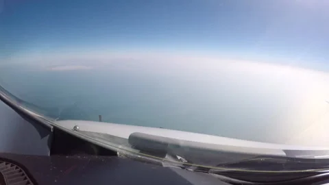 Cockpit point of view Stock Footage 248035181