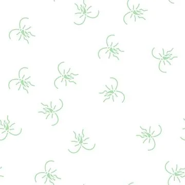 Cockroach insect glyph seamless pattern 스톡 일러스트